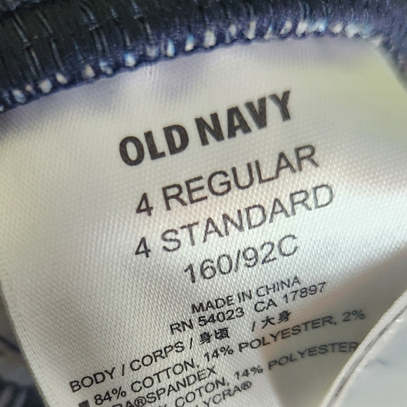 Old Navy Maternity Straight Denim Size 4 - Picture 6 of 6